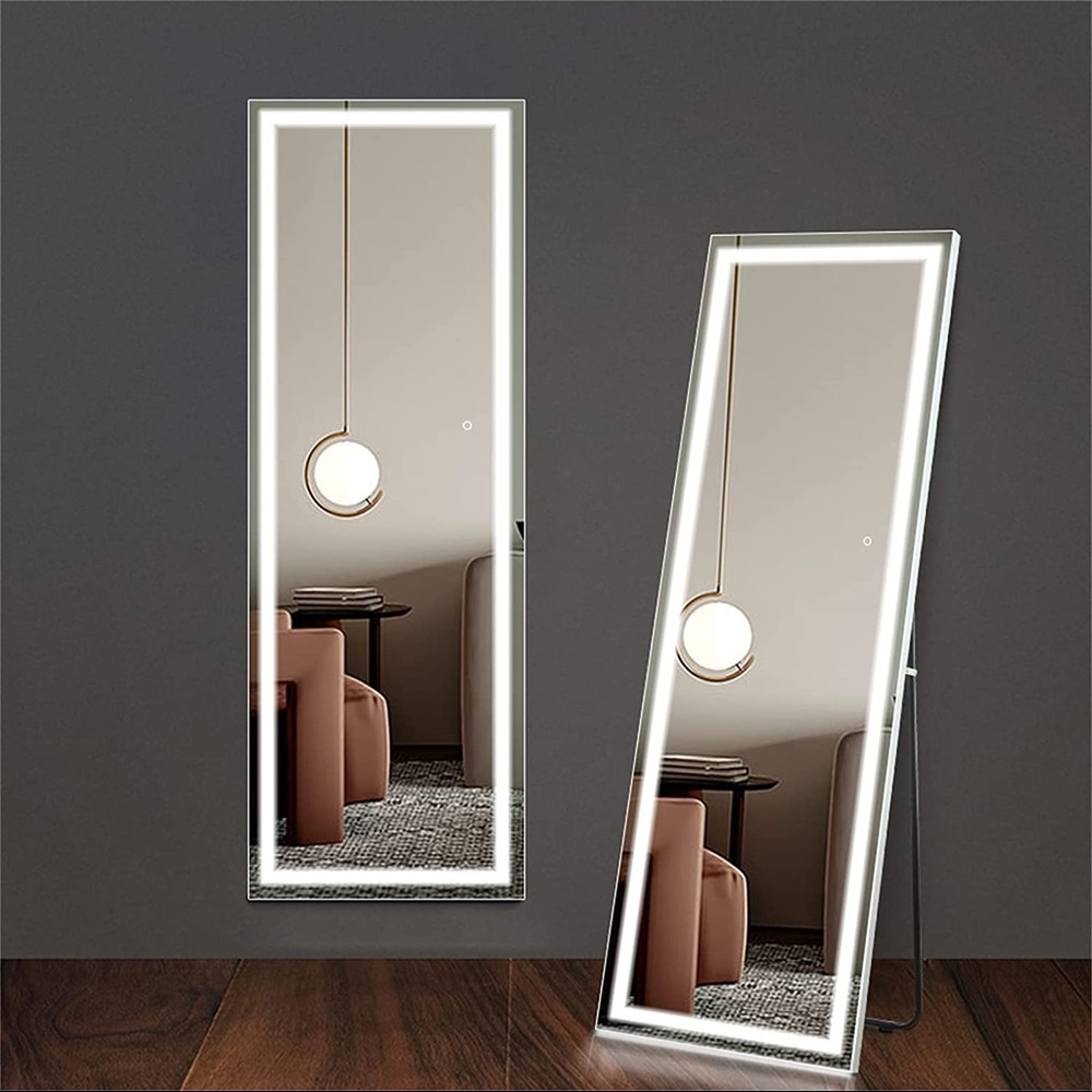 65"x 22" LED Full Length Mirror with Lights, Full Body Mirror with Lights